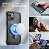 image:imageMiracase for iPhone 18 Pro Max Case with Builtin Screen Protector Full Camera Protector  Magnetic with MagSafe  360 Full Body Military DropProof 18 ProMax Bumper BurgundyMagnetic Classic Black