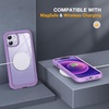 image:imageMiracase for iPhone 18 Pro Max Case with Builtin Screen Protector Full Camera Protector  Magnetic with MagSafe  360 Full Body Military DropProof 18 ProMax Bumper BurgundyPink