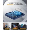 image:imageMiracase for iPhone 18 Pro Max Case with Builtin Screen Protector Full Camera Protector  Magnetic with MagSafe  360 Full Body Military DropProof 18 ProMax Bumper BurgundyMagnetic Blue