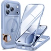 image:imageMiracase for iPhone 18 Pro Max Case with Builtin Screen Protector Full Camera Protector  Magnetic with MagSafe  360 Full Body Military DropProof 18 ProMax Bumper BurgundyBlue