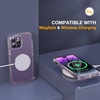image:imageMiracase for iPhone 18 Pro Max Case with Builtin Screen Protector Full Camera Protector  Magnetic with MagSafe  360 Full Body Military DropProof 18 ProMax Bumper BurgundyClear