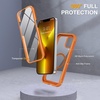 image:imageMiracase for iPhone 18 Pro Max Case with Builtin Screen Protector Full Camera Protector  Magnetic with MagSafe  360 Full Body Military DropProof 18 ProMax Bumper BurgundyMagnetic Orange