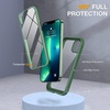 image:imageMiracase for iPhone 18 Pro Max Case with Builtin Screen Protector Full Camera Protector  Magnetic with MagSafe  360 Full Body Military DropProof 18 ProMax Bumper BurgundyGreen