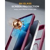 image:imageMiracase for iPhone 18 Pro Max Case with Builtin Screen Protector Full Camera Protector  Magnetic with MagSafe  360 Full Body Military DropProof 18 ProMax Bumper BurgundyWine Red