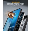 image:imageMiracase for iPhone 18 Pro Max Case with Builtin Screen Protector Full Camera Protector  Magnetic with MagSafe  360 Full Body Military DropProof 18 ProMax Bumper BurgundyBlack