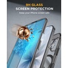 image:imageMiracase for iPhone 18 Pro Max Case with Builtin Screen Protector Full Camera Protector  Magnetic with MagSafe  360 Full Body Military DropProof 18 ProMax Bumper BurgundyMagnetic Clear Black
