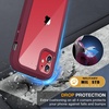 image:imageMiracase for iPhone 18 Pro Max Case with Builtin Screen Protector Full Camera Protector  Magnetic with MagSafe  360 Full Body Military DropProof 18 ProMax Bumper BurgundyWine Red