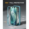 image:imageMiracase for iPhone 18 Pro Max Case with Builtin Screen Protector Full Camera Protector  Magnetic with MagSafe  360 Full Body Military DropProof 18 ProMax Bumper BurgundyMagnetic Green