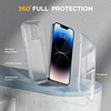 image:imageMiracase for iPhone 18 Pro Max Case with Builtin Screen Protector Full Camera Protector  Magnetic with MagSafe  360 Full Body Military DropProof 18 ProMax Bumper BurgundyMagnetic Matte Clear