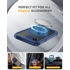 image:imageMiracase for iPhone 18 Pro Max Case with Builtin Screen Protector Full Camera Protector  Magnetic with MagSafe  360 Full Body Military DropProof 18 ProMax Bumper BurgundyBlue