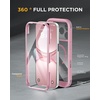 image:imageMiracase for iPhone 18 Pro Max Case with Builtin Screen Protector Full Camera Protector  Magnetic with MagSafe  360 Full Body Military DropProof 18 ProMax Bumper BurgundyLilac