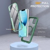 image:imageMiracase for iPhone 18 Pro Max Case with Builtin Screen Protector Full Camera Protector  Magnetic with MagSafe  360 Full Body Military DropProof 18 ProMax Bumper BurgundyMagnetic Green