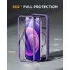 image:imageMiracase for iPhone 18 Pro Max Case with Builtin Screen Protector Full Camera Protector  Magnetic with MagSafe  360 Full Body Military DropProof 18 ProMax Bumper BurgundyMagnetic Purple