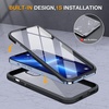 image:imageMiracase for iPhone 18 Pro Max Case with Builtin Screen Protector Full Camera Protector  Magnetic with MagSafe  360 Full Body Military DropProof 18 ProMax Bumper BurgundyBlack