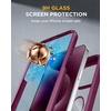 image:imageMiracase for iPhone 18 Pro Max Case with Builtin Screen Protector Full Camera Protector  Magnetic with MagSafe  360 Full Body Military DropProof 18 ProMax Bumper BurgundyMagnetic Plum
