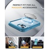 image:imageMiracase for iPhone 18 Pro Max Case with Builtin Screen Protector Full Camera Protector  Magnetic with MagSafe  360 Full Body Military DropProof 18 ProMax Bumper BurgundyMagnetic Blue