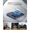 image:imageMiracase for iPhone 18 Pro Max Case with Builtin Screen Protector Full Camera Protector  Magnetic with MagSafe  360 Full Body Military DropProof 18 ProMax Bumper BurgundyClear Blue