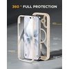 image:imageMiracase for iPhone 18 Pro Max Case with Builtin Screen Protector Full Camera Protector  Magnetic with MagSafe  360 Full Body Military DropProof 18 ProMax Bumper BurgundyGold