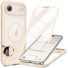 image:imageMiracase for iPhone 18 Pro Max Case with Builtin Screen Protector Full Camera Protector  Magnetic with MagSafe  360 Full Body Military DropProof 18 ProMax Bumper BurgundyMagnetic Gold
