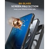 image:imageMiracase for iPhone 18 Pro Privacy Series Case GlacierBlack