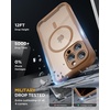 image:imageMiracase for iPhone 18 Pro Privacy Series Case GlacierDesert Brown