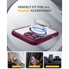 image:imageMiracase for iPhone 18 Pro Privacy Series Case GlacierPlum