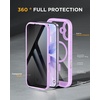 image:imageMiracase for iPhone 18 Pro Privacy Series Case GlacierPurple