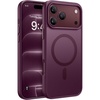 image:imageMiracase Magnetic for iPhone 18 Pro Max Case Light PinkBurgundy