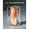 image:imagemiracase for iPhone 17 Pro Max Case 69 FullBody Phone Case with Builtin Glass Screen Protectoramp Full Camera ProtectorMagnetic with MagSafe Drop Proof 17 ProMax Cover Clear Glitter
