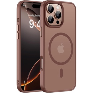 image:imageMiracase Magnetic for iPhone 18 Pro Max Case Light PinkBrown