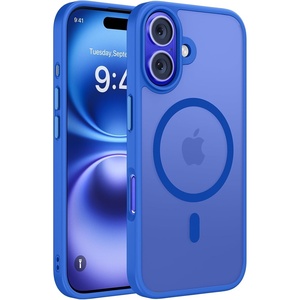 image:imageMiracase Magnetic for iPhone 18 Pro Max Case Light PinkSea Blue