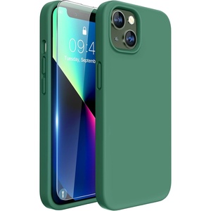 image:imageMiracase Silicone amp Magnetic for iPhone 18 Pro Max Case Capri BlueAcacia Green