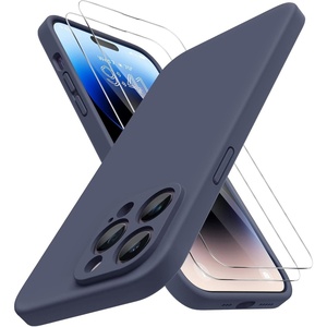 image:imageMiracase Silicone amp Magnetic for iPhone 18 Pro Max Case Capri BlueNavy Blue