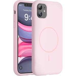 image:imageMiracase Silicone amp Magnetic for iPhone 18 Pro Max Case Capri BlueSand Pink