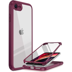 image:imageMiracase for iPhone 18 Pro Max Case with Builtin Screen Protector Full Camera Protector  Magnetic with MagSafe  360 Full Body Military DropProof 18 ProMax Bumper BurgundyWine Red