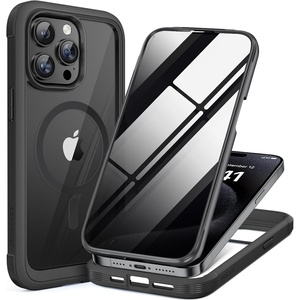 image:imageMiracase for iPhone 18 Pro Privacy Series Case GlacierBlack