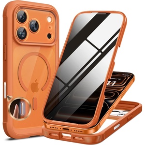 image:imageMiracase for iPhone 18 Pro Privacy Series Case GlacierOrange