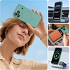 image:imageMiracase Magnetic for iPhone 17 Pro Case Silicone Midnight Green