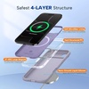 image:imageMiracase Magnetic for iPhone Air Case Silicone Lavender Gray