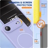image:imageMiracase Magnetic for iPhone Air Case Silicone Light Purple