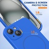 image:imageMiracase Silicone amp Magnetic for iPhone 15 Case Mediterranean Blue
