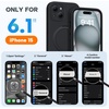 image:imageMiracase Silicone amp Magnetic for iPhone 15 Case with Stand Midnight Black