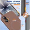 image:imageMiracase Silicone amp Magnetic for iPhone 17 Case Chocolate