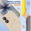 image:imageMiracase Silicone amp Magnetic for iPhone 17 Case Sand