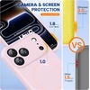 image:imageMiracase Silicone amp Magnetic for iPhone 17 Pro Max Case Sand Pink