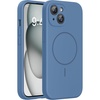 image:imageMiracase Silicone amp Magnetic for iPhone 15 Case Glass Blue
