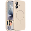 image:imageMiracase Silicone amp Magnetic for iPhone 17 Case Sand
