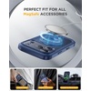 image:imagemiracase for iPhone 17 Pro Case with 360 Spin Magnetic Stand FullBody Phone Case with Builtin Glass Screen Protector amp Camera Control Drop Proof iPhone 17 Pro Cover Dark Blue