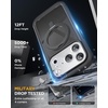 image:imagemiracase for iPhone 17 Pro Case with 360 Spin Magnetic Stand FullBody Phone Case with Builtin Glass Screen Protector amp Camera Control Drop Proof iPhone 17 Pro Cover Black