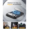 image:imagemiracase for iPhone 17 Pro Case with 360 Spin Magnetic Stand FullBody Phone Case with Builtin Glass Screen Protector amp Camera Control Drop Proof iPhone 17 Pro Cover Black